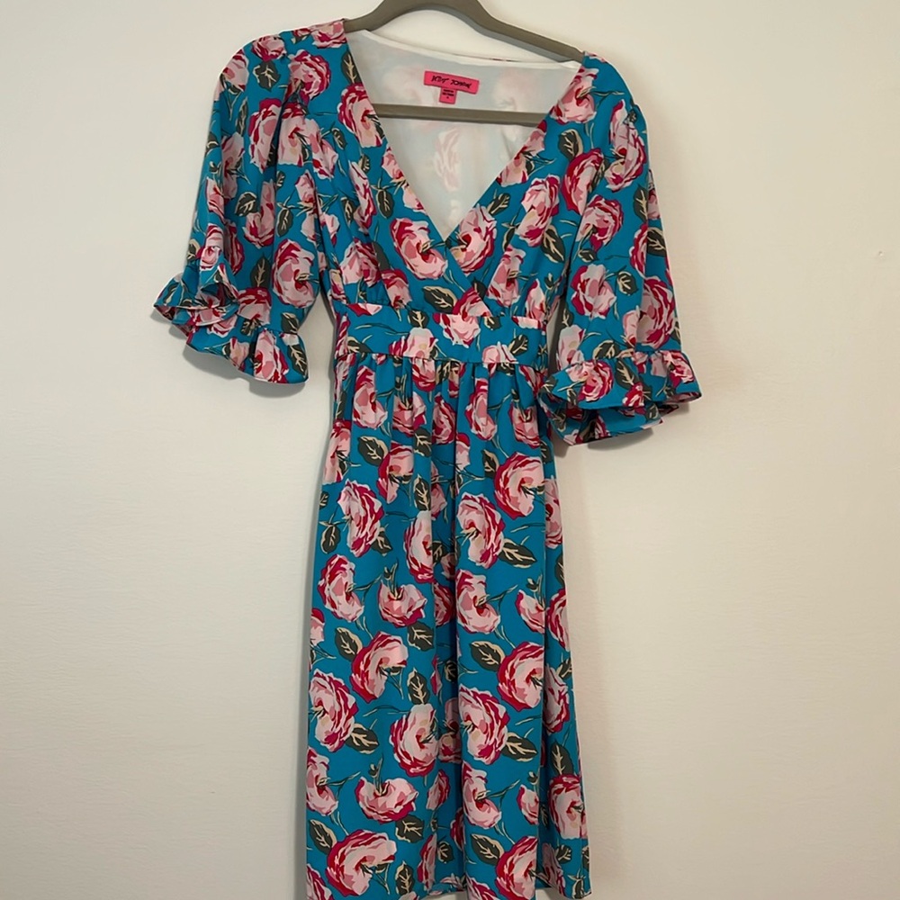 Floral Betsy Johnson Dress